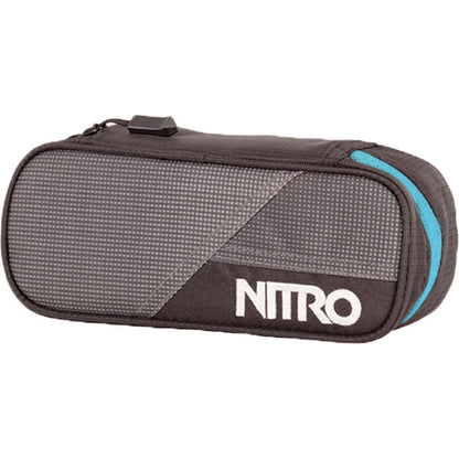 Nitro Pencil Case Federmäppchen für Schule Blur-Blue Trims Mäppchen