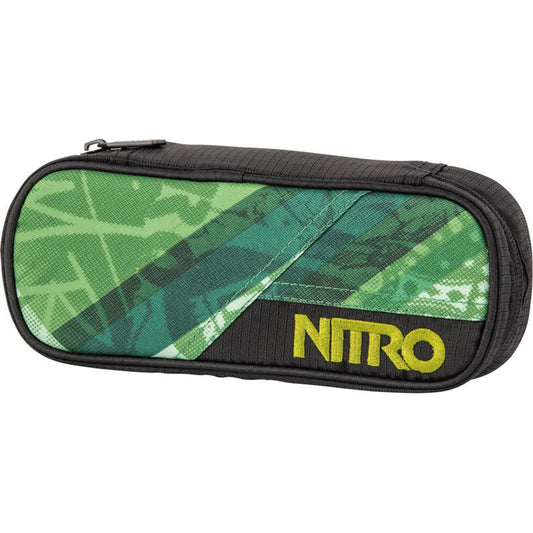 Nitro Pencil Case Federmäppchen für Schule Wicked Green Schlampermäppchen, Federmappe