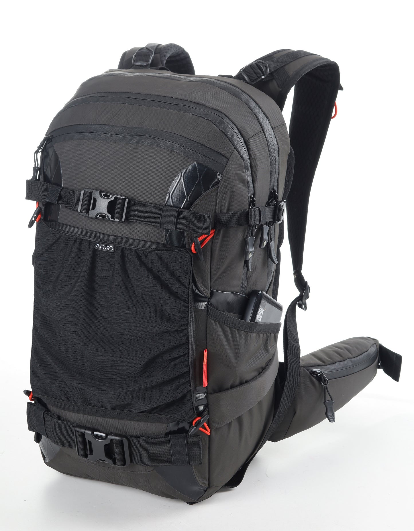 Nitro Slash 25 Pro Rucksack für Touren- Snowboarder RAVEN