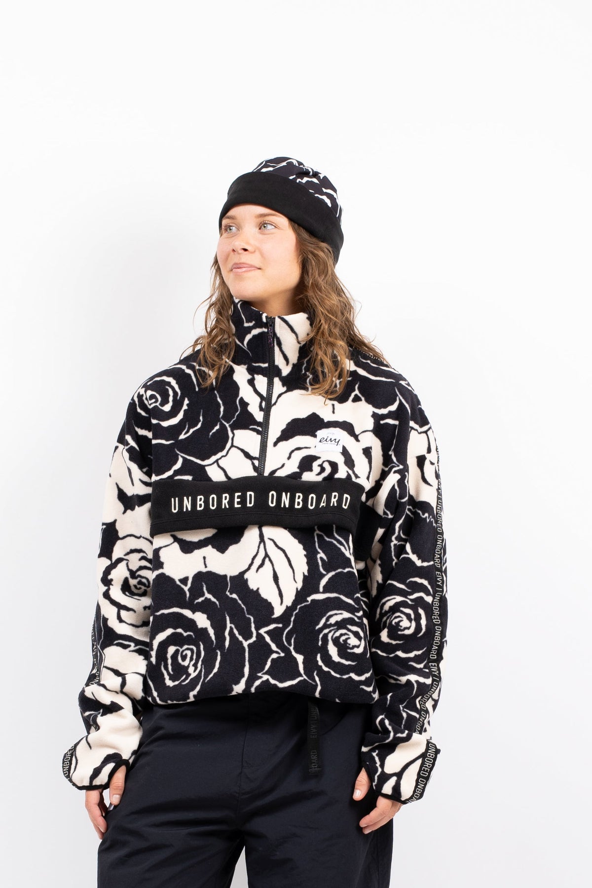 Eivy Ball Fleece Damen-Fleece 2027 – Black Rose – Produktansicht