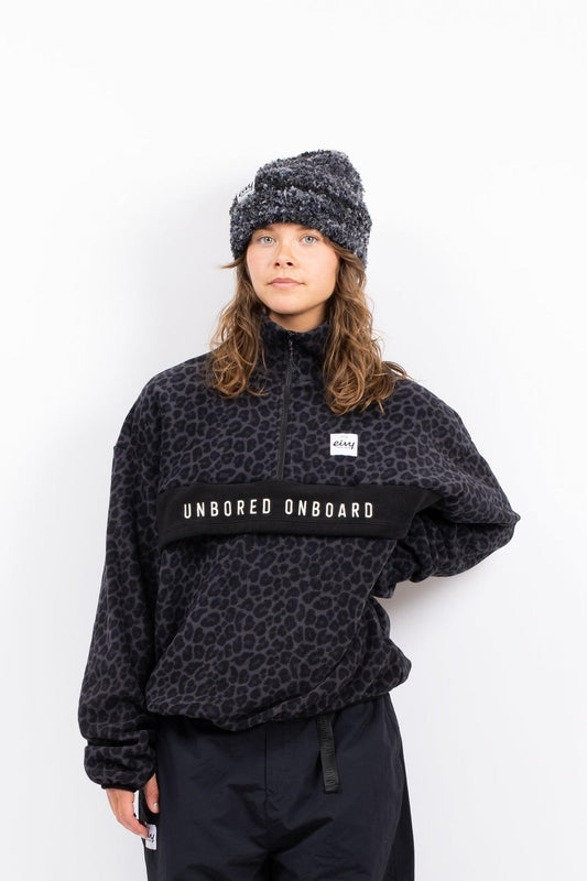 Eivy Ball Fleece Damen-Fleece 2027 – Black Leopard – Produktansicht