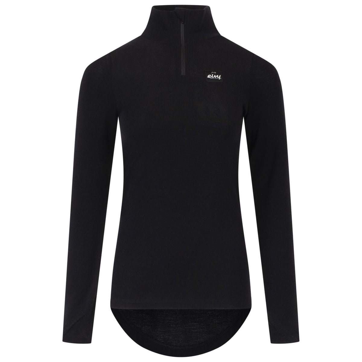 Eivy Journey Wool Rib Top Damen-Woll-Baselayer 2027 – Black (26) – Produktansicht