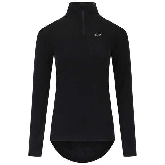 Eivy Journey Wool Rib Top Damen-Woll-Baselayer 2027 – Black (26) – Produktansicht