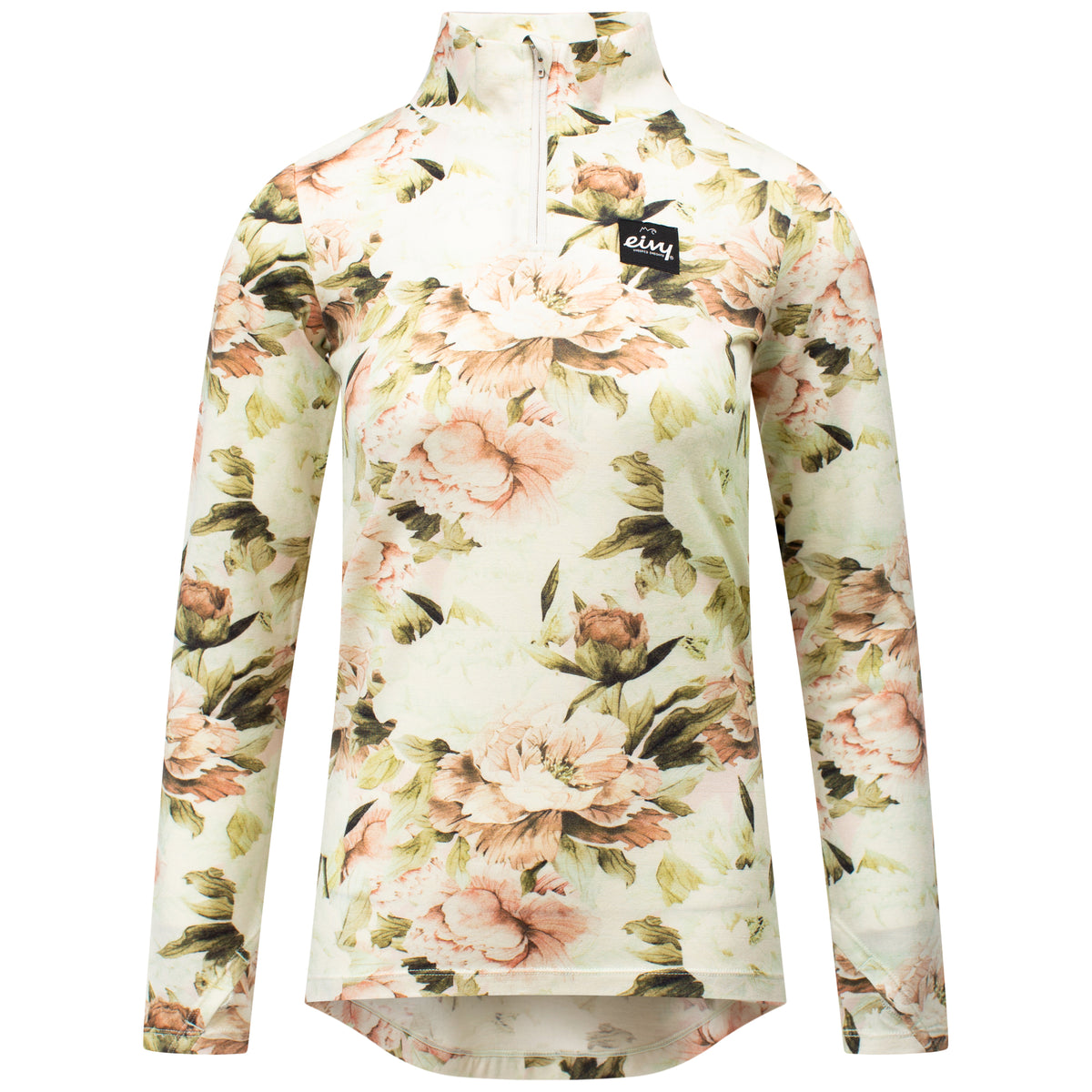 Eivy Damen Journey Wool Top Bloom – Vorderansicht