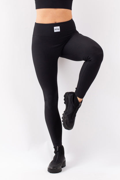 Eivy Pocket Rib Tights Black – Ansicht 4