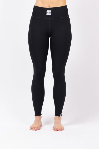 Eivy Pocket Rib Tights Black – Ansicht 1