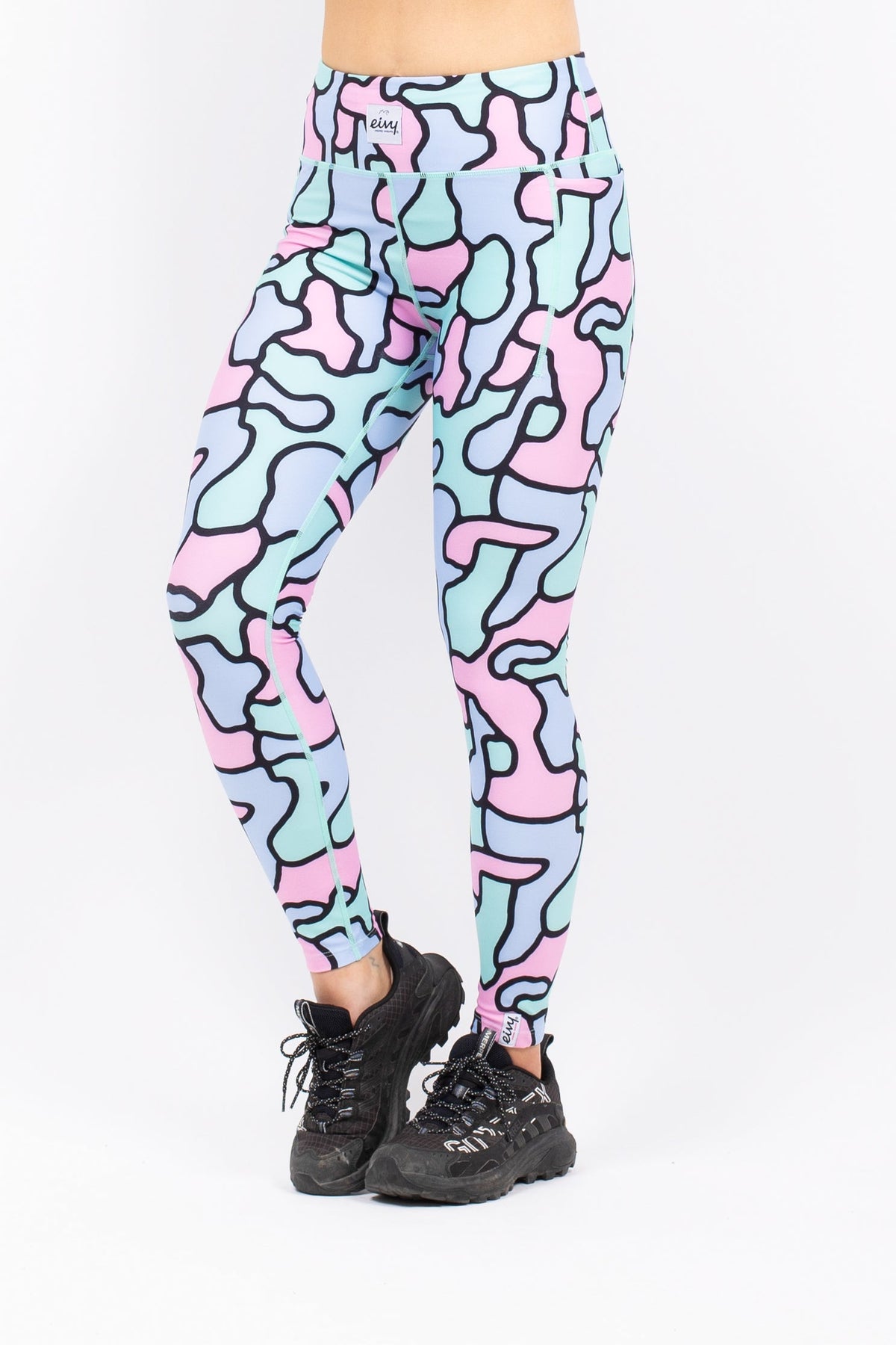 Eivy Pocket Tights Damen-Baselayer 2027 – Fantasy Camo – Produktansicht