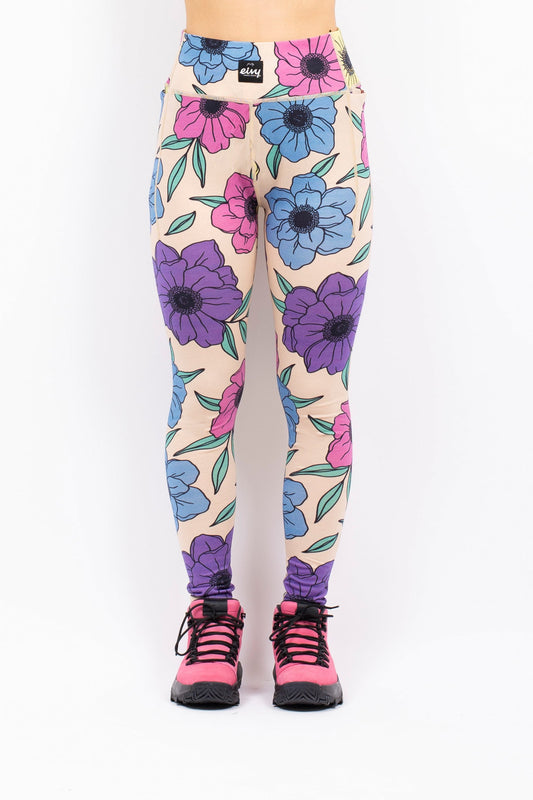 Eivy Pocket Wool Tights Damen-Woll-Baselayer 2027 – Big Flower Color – Produktansicht