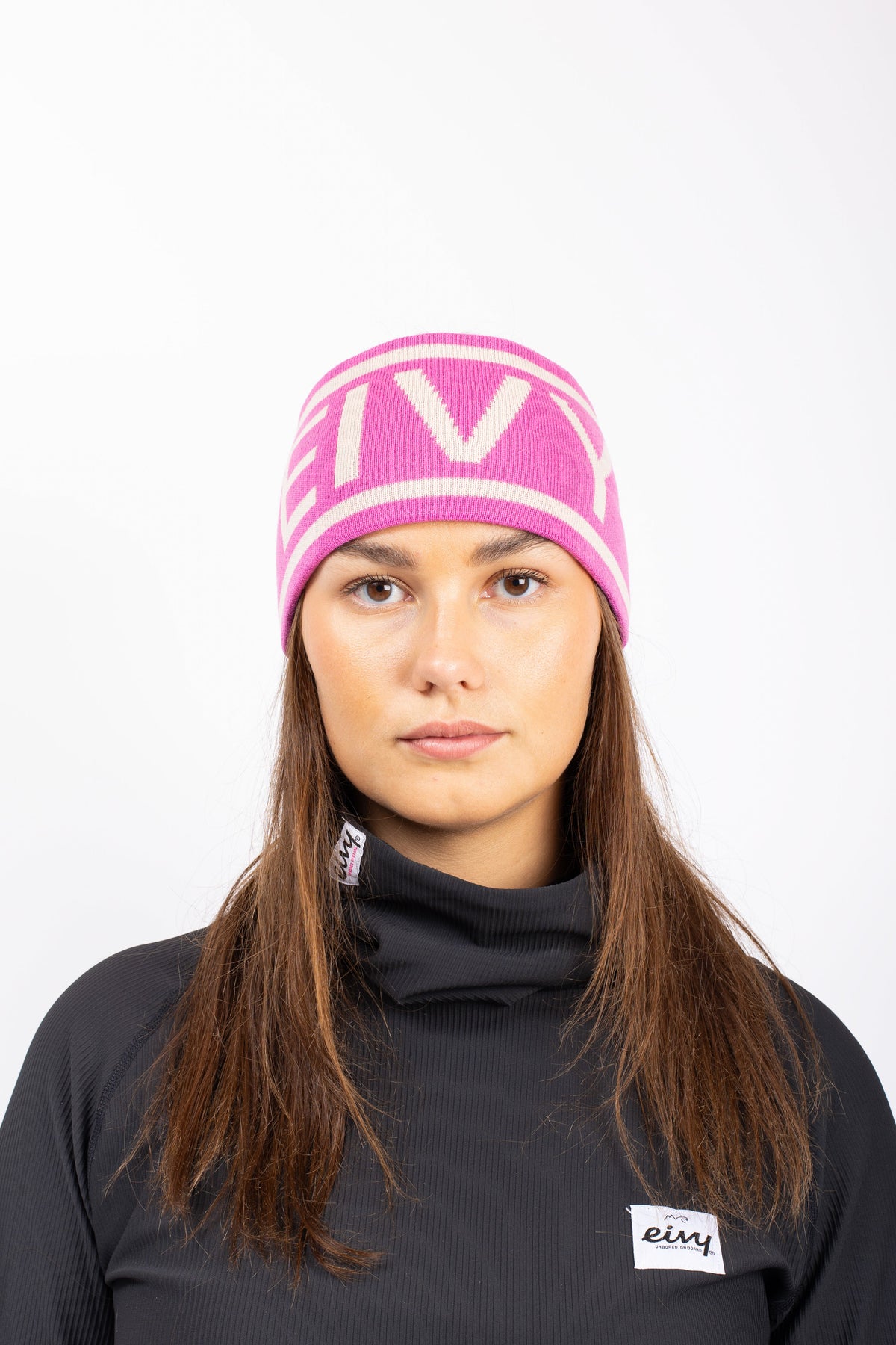Eivy Throwback Knit Headband Damen-Funktionsbekleidung 2027 – True Pink – Produktansicht