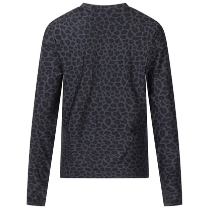 Eivy Versa Loose Fit Top Damen-Baselayer 2027 – Black Leopard – Detailansicht 1