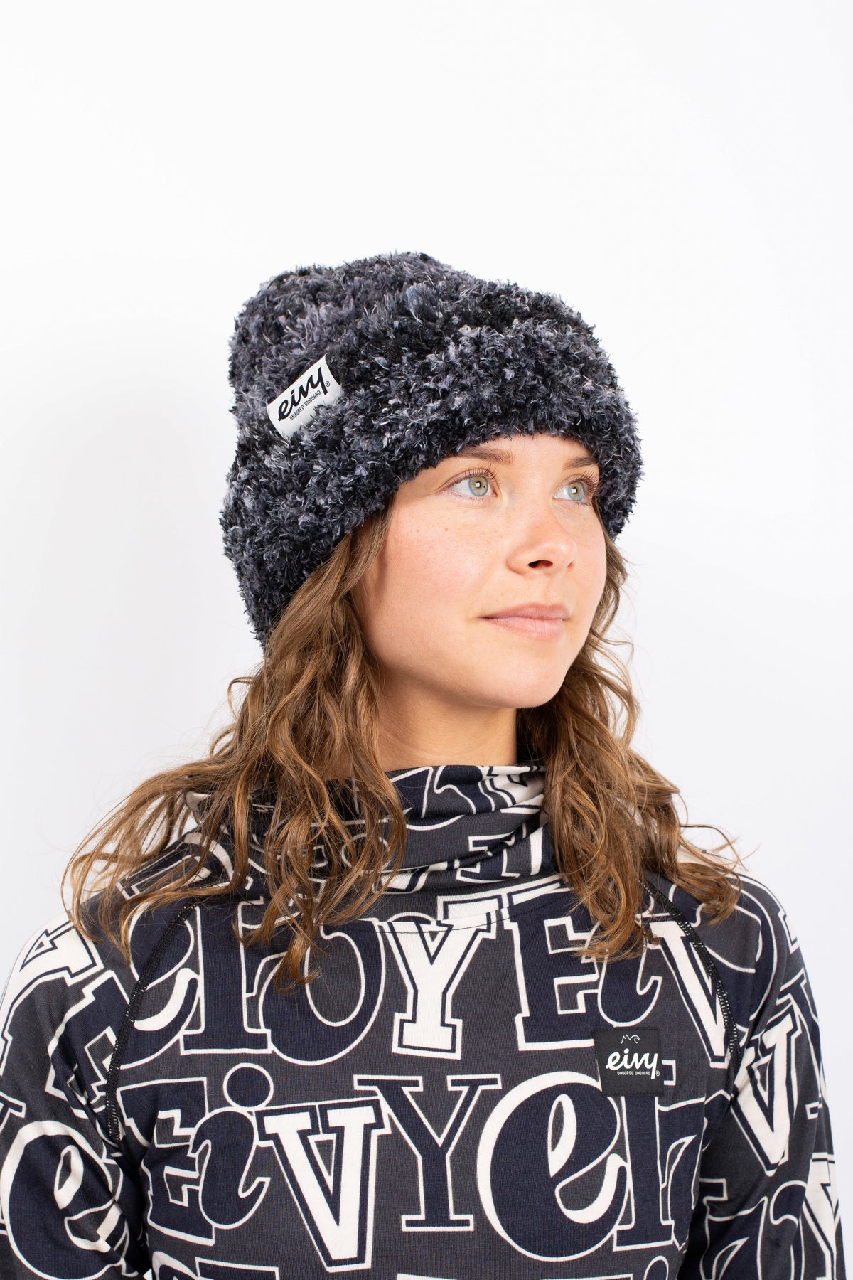 Eivy Boucle Knit Beanie Damen-Funktionsbekleidung 2027 – Black – Produktansicht