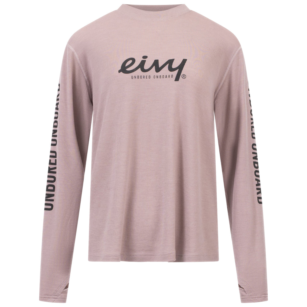 Eivy Loose Fit Mx Wool Rib Top Damen-Woll-Baselayer 2027 – Faded Woodrose – Produktansicht