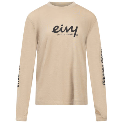 Eivy Loose Fit Mx Wool Rib Top Damen-Woll-Baselayer 2027 – Sand – Produktansicht