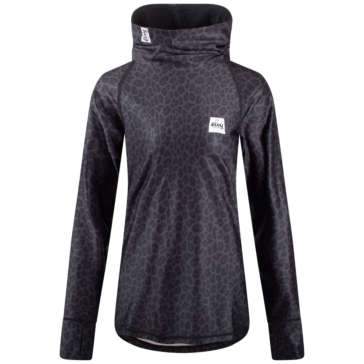 Eivy Icecold Top Damen-Baselayer 2027 – Black Leopard – Produktansicht
