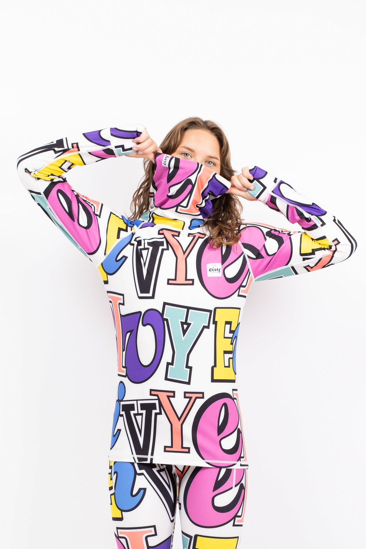 Eivy Icecold Top Damen-Baselayer 2027 – Typo Multi – Produktansicht