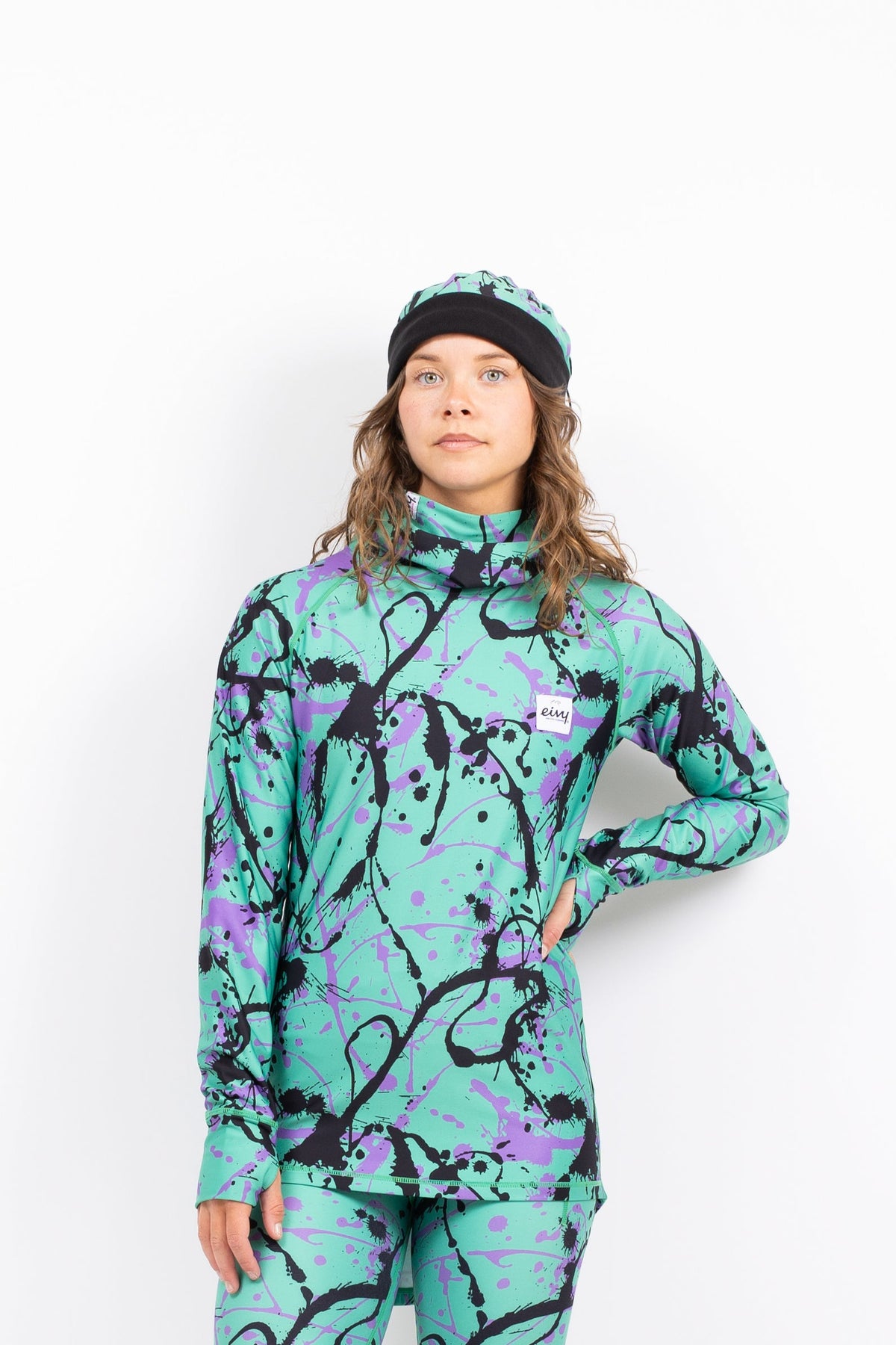 Eivy Icecold Top Damen-Baselayer 2027 – Drips Multi – Produktansicht