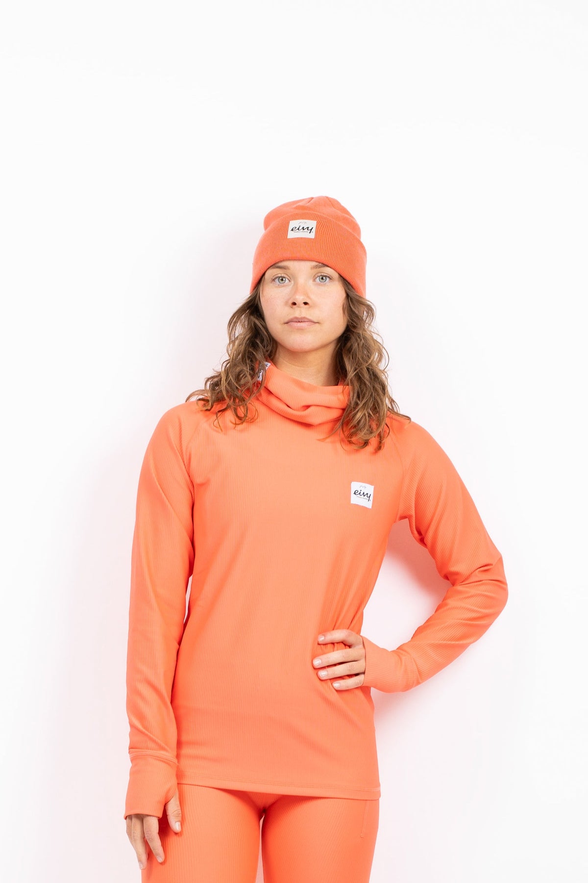 Eivy Icecold Rib Top Damen-Baselayer 2027 – Sunset – Produktansicht