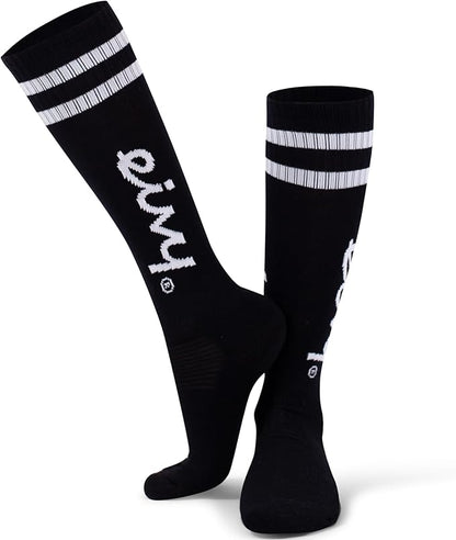 Eivy Cheerleader Wool Socks Damen Wollsocken Black