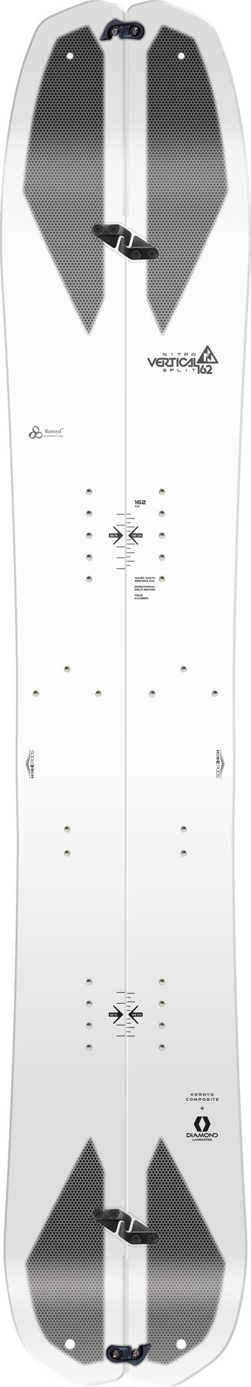 Nitro VERTICAL SPL BRD Snowboard BOARD (CO/CF)