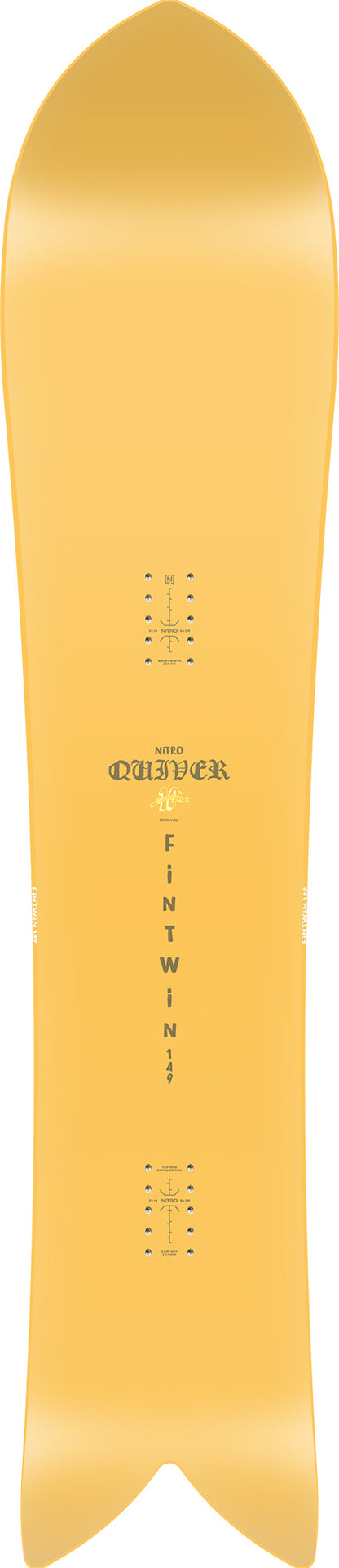 Nitro FINTWIN BRD´25 Snowboard BOARD