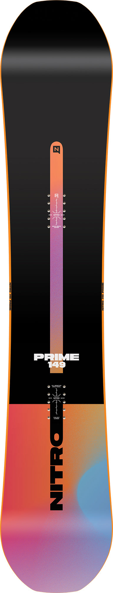Nitro Prime Chroma Cam-Out Snowboard BOARD