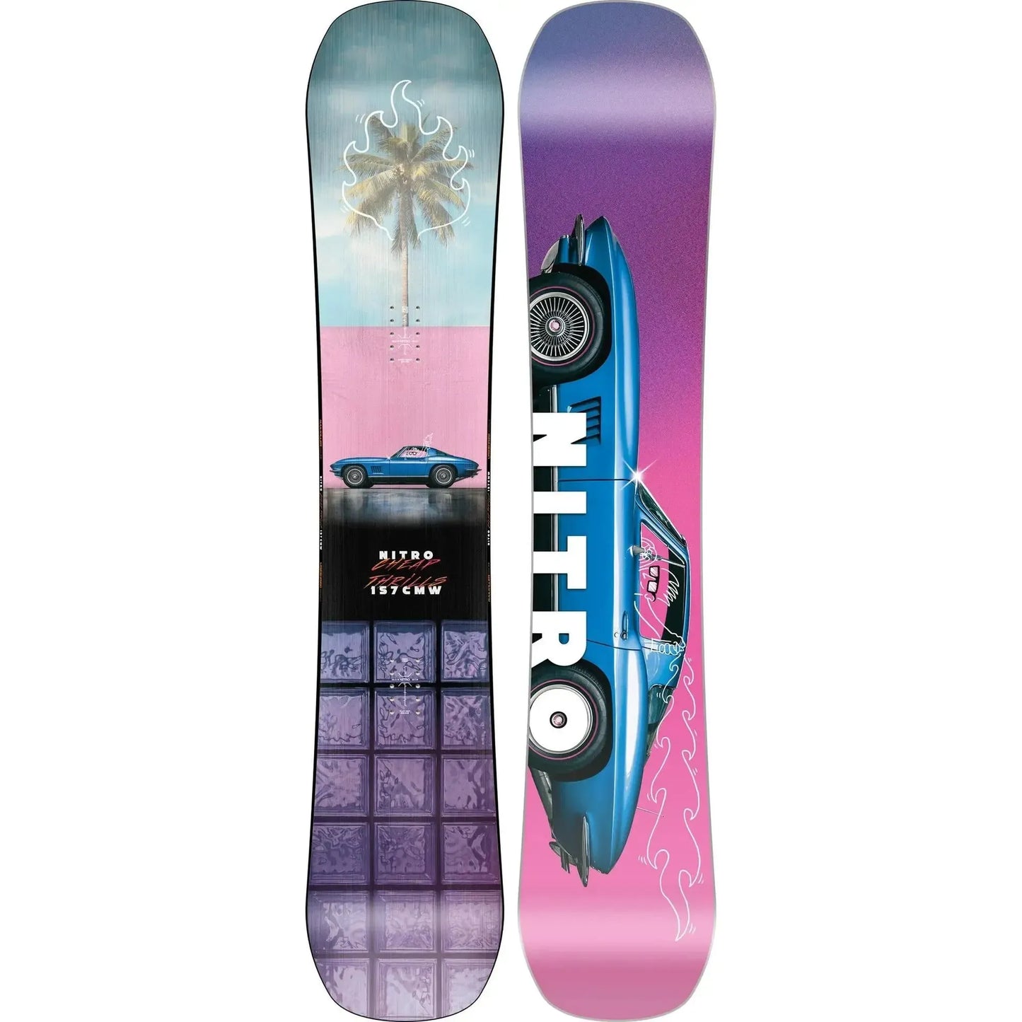 Nitro CHEAP TRILLS WIDE 25 Snowboard Herren Freestyle Park Board