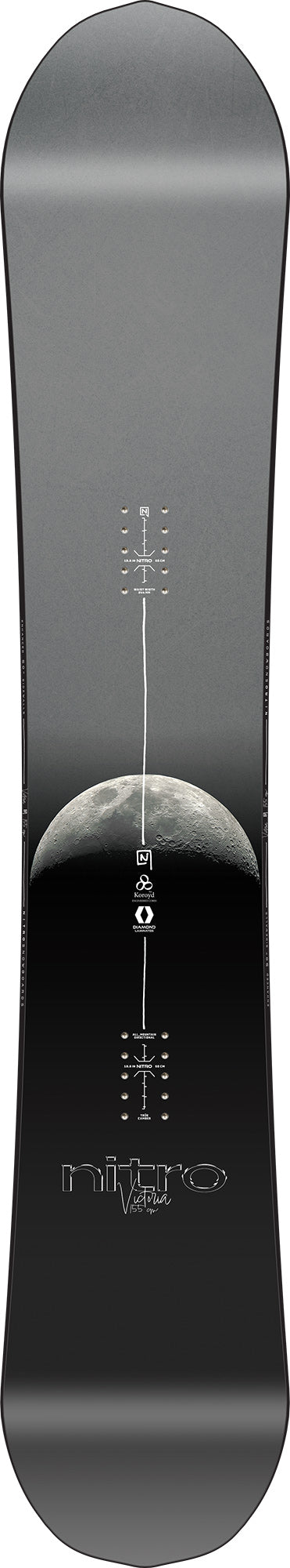 Nitro VICTORIA 2025 Snowboard Damen High-Performance All-Mountain