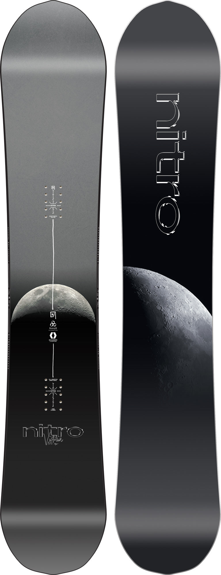 Nitro VICTORIA 2025 Snowboard Damen High-Performance All-Mountain