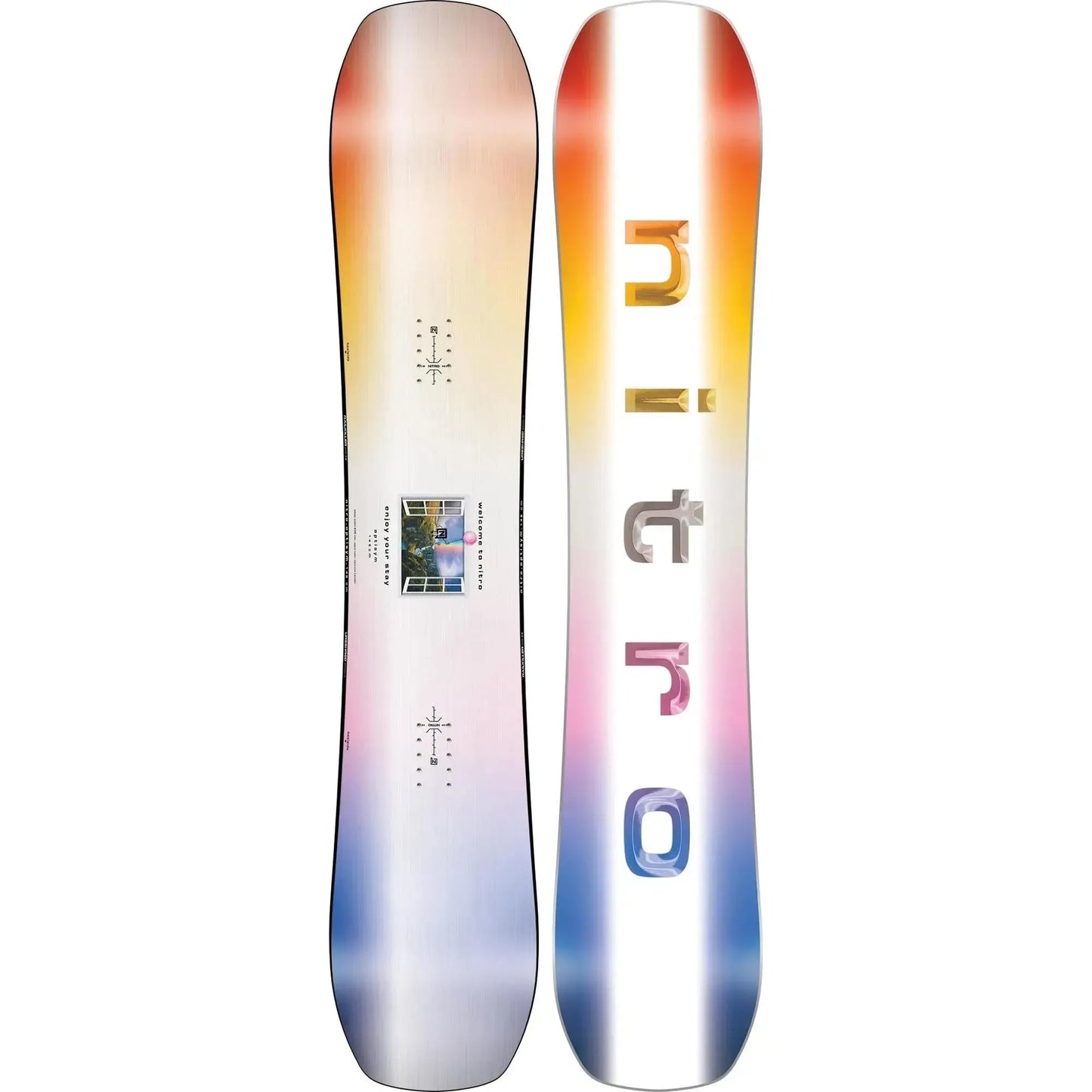 Nitro OPTISYM WOMENS 2025 Snowboard Freestyle All-Mountain Board für Damen