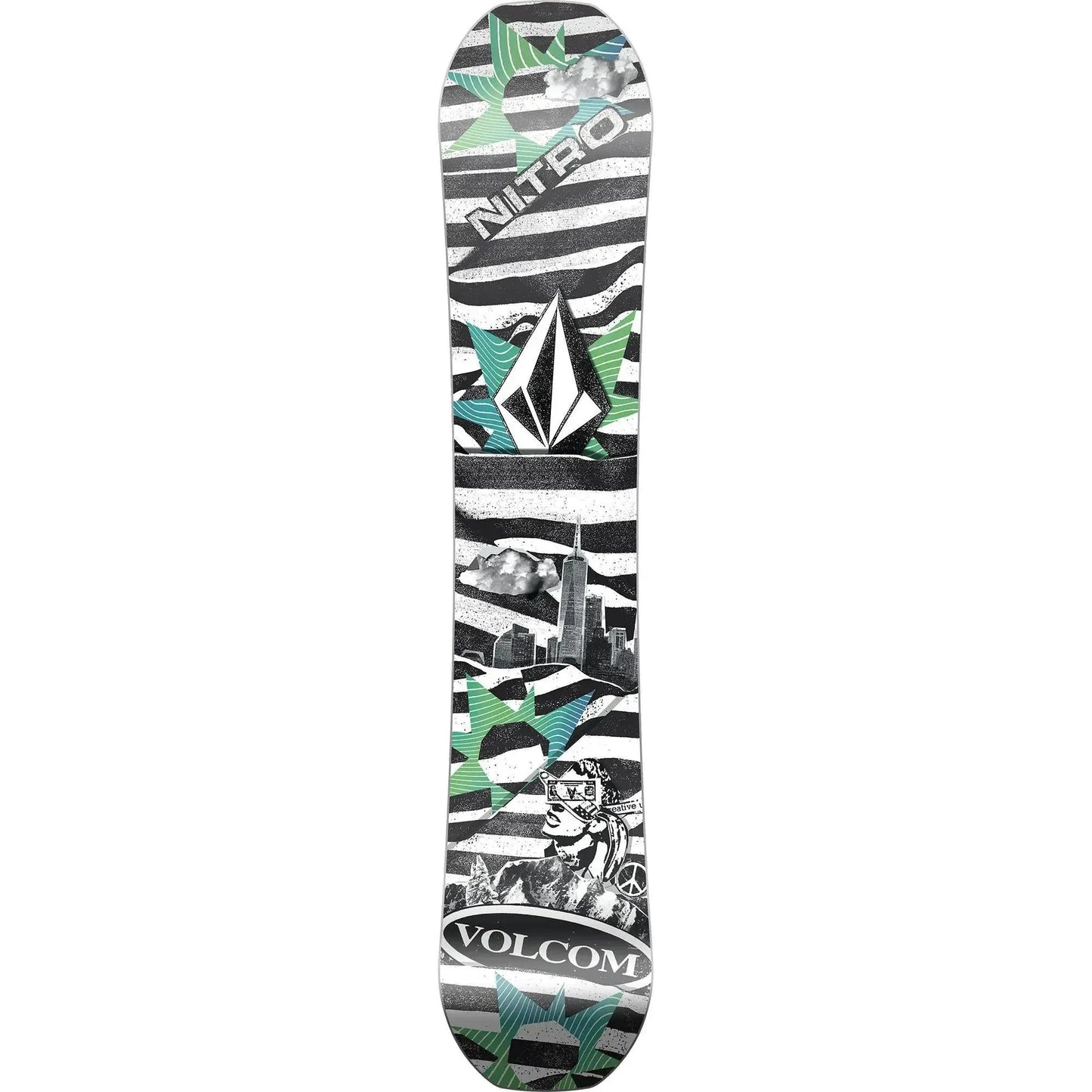 Nitro RIPPER YOUTH X VOLCOM Snowboard Kids 2025 All-Mountain