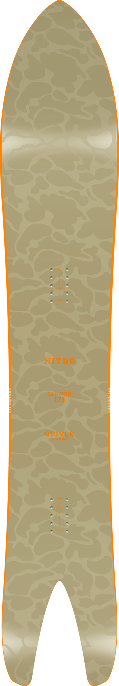 Nitro CANNON 173 Snowboard Mens Winter 2026 Powder Board