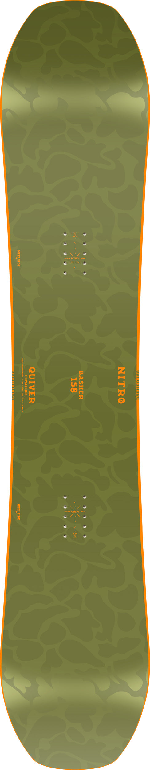 Nitro BASHER Snowboard Mens Winter 2026  Freeride All-Mountain Board Herren