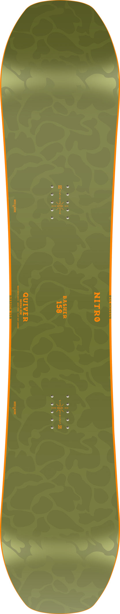 Nitro BASHER Snowboard Mens Winter 2026  Freeride All-Mountain Board Herren