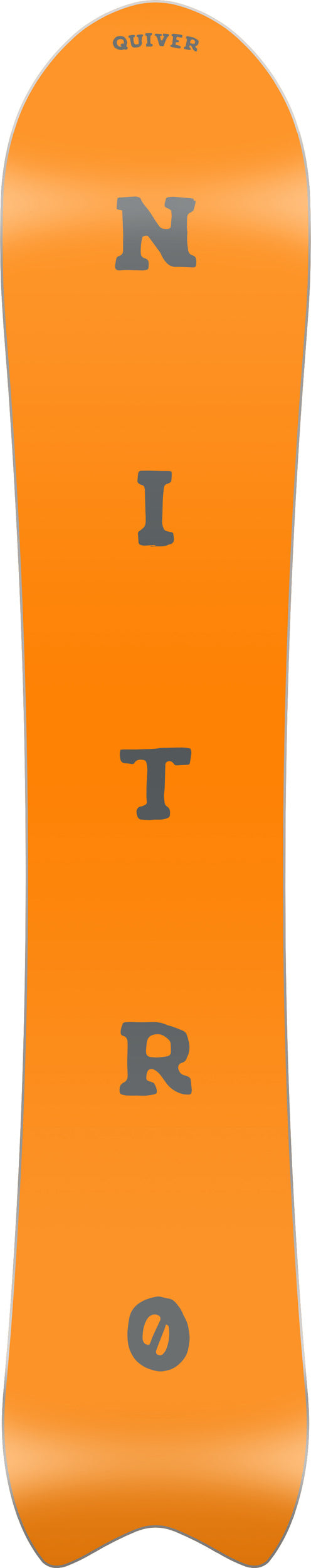 Nitro DINGHY Snowboard Mens 2026 Freeride All-Mountain Board für Herren