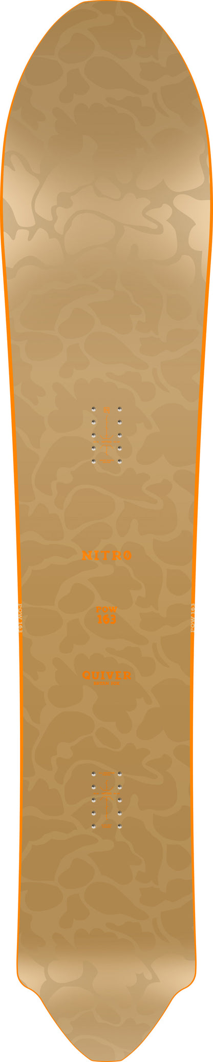 Nitro POW Snowboard Winter 2026 Mens Freeride Powder Board