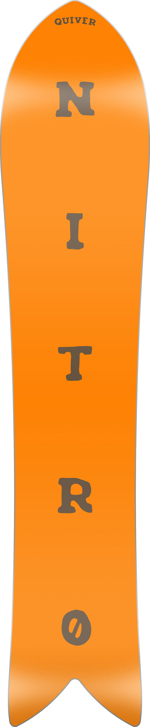 Nitro FINTWIN Snowboard Mens Winter 2026  Freeride All-Mountain Board