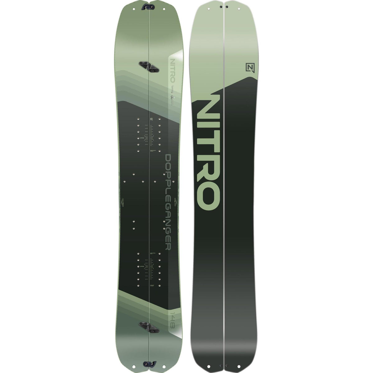 Nitro Doppleganger Splitboard 2026 – 148 cm – Produktansicht