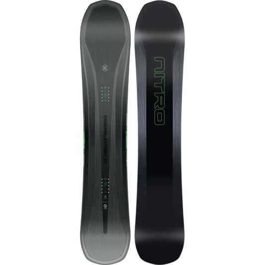 Nitro Highlander Men Snowboard 2027 162 cm – All-Mountain Trüe Camber Topsheet und Base