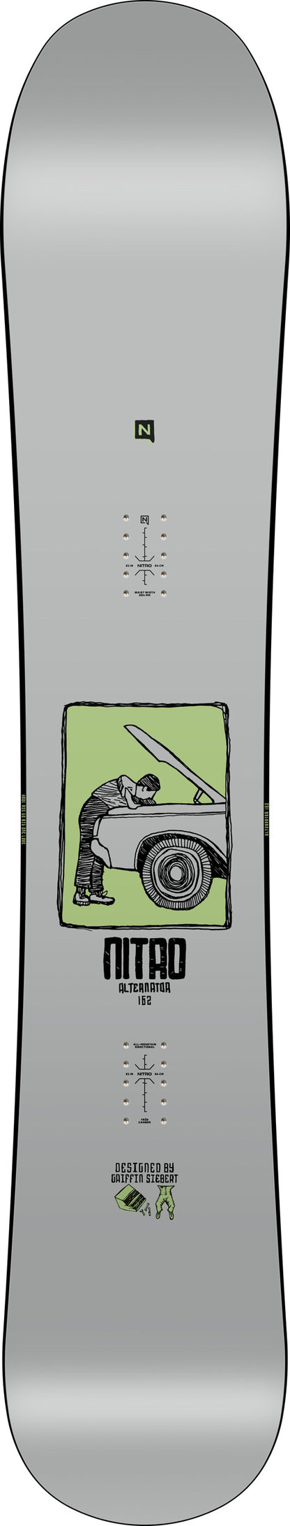 Nitro ALTERNATOR Snowboard Mens Winter 2026