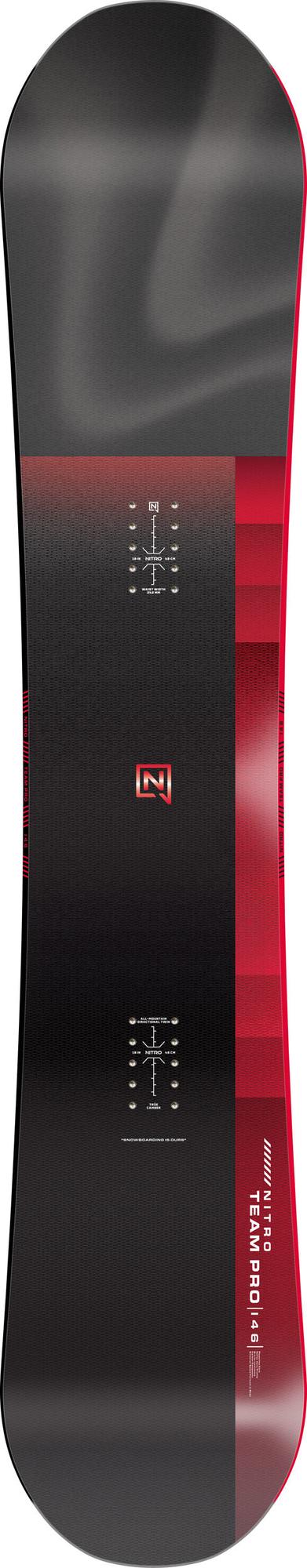 Nitro Team Pro Snowboard 2026 – 146 cm – Topsheet