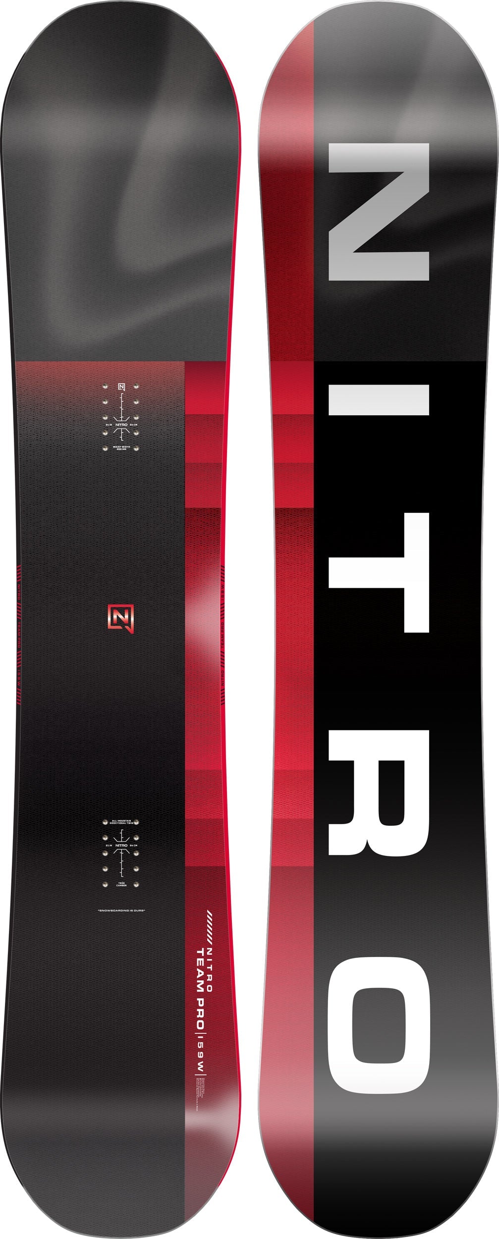 Nitro Team Pro Wide Snowboard 2026 – 159 cm – Produktansicht