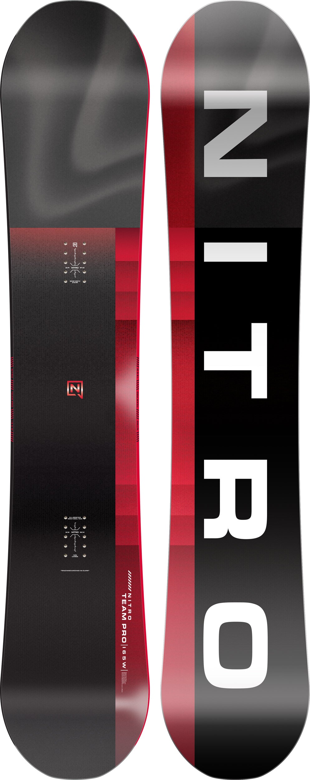 Nitro TEAM PRO WIDE Snowboard 2026 Männer All-Mountain Freestyle Power