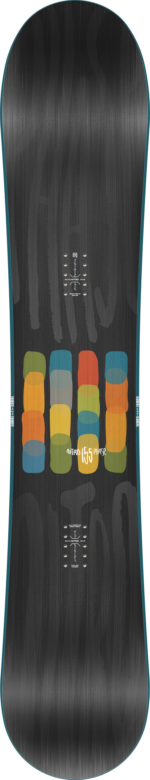 Nitro PHASE Snowboard Winter 2026 Mens  All-Mountain Freestyle Board für Herren