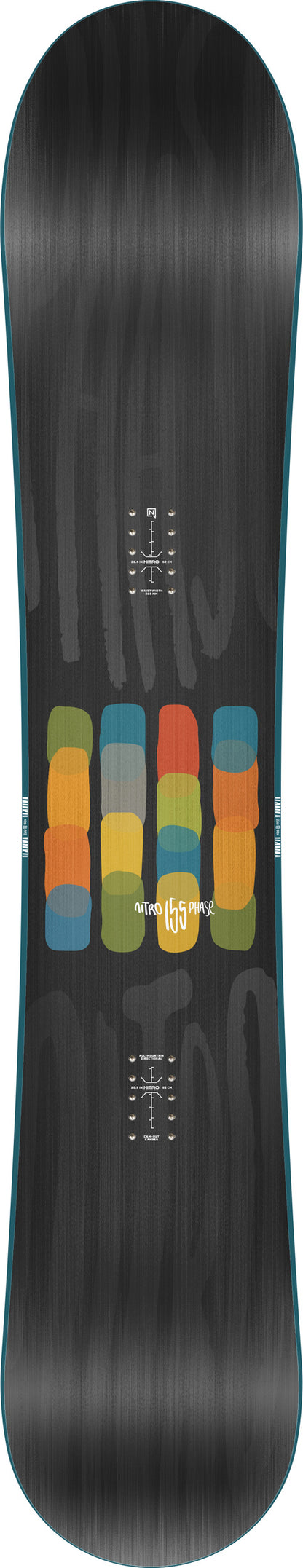 Nitro PHASE Snowboard Winter 2026 Mens  All-Mountain Freestyle Board für Herren