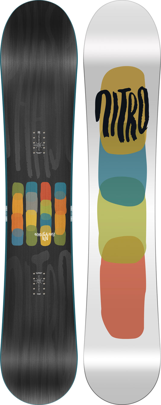 Nitro PHASE Snowboard Winter 2026 Mens  All-Mountain Freestyle Board für Herren