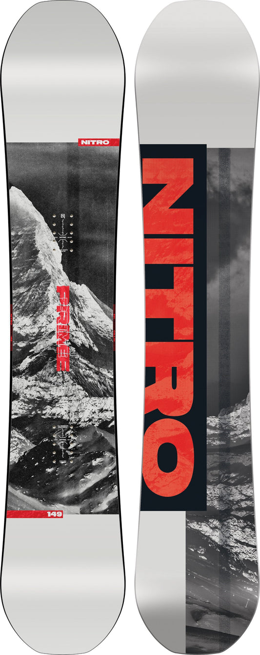 Nitro Prime Raw Snowboard 2026 – 149 cm – Produktansicht