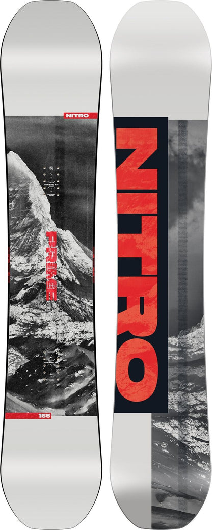 Nitro Prime Raw Snowboard 2026 – 155 cm – Produktansicht