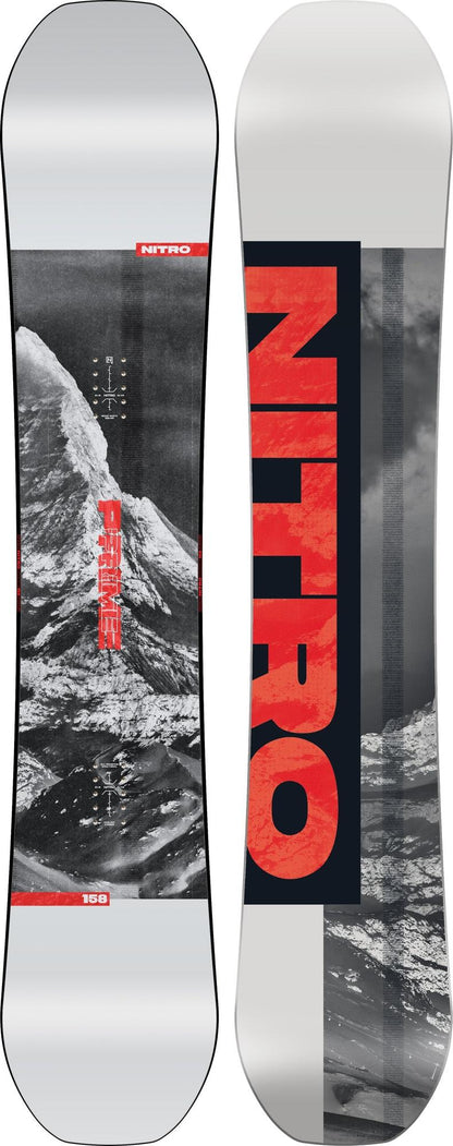 Nitro Prime Raw Snowboard 2026 – 158 cm – Produktansicht