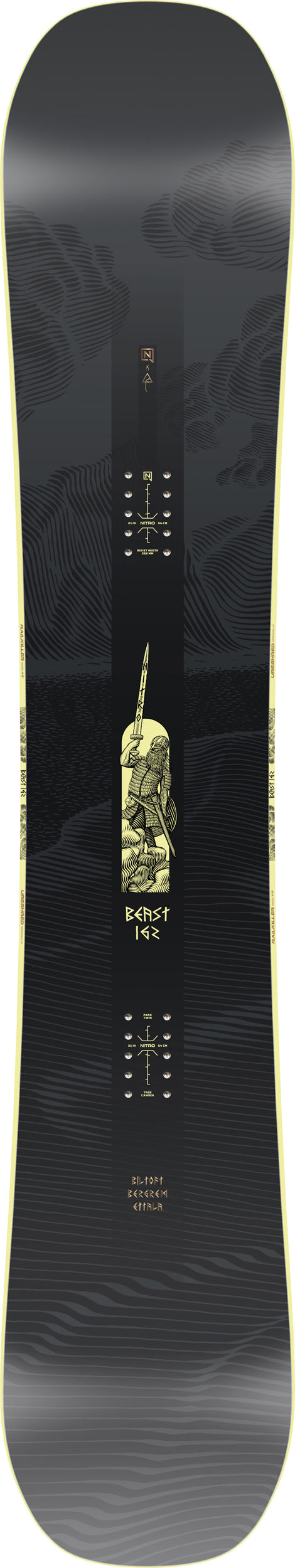 Nitro BEAST Snowboard Mens Winter 2026 Freestyle Park Performance Board