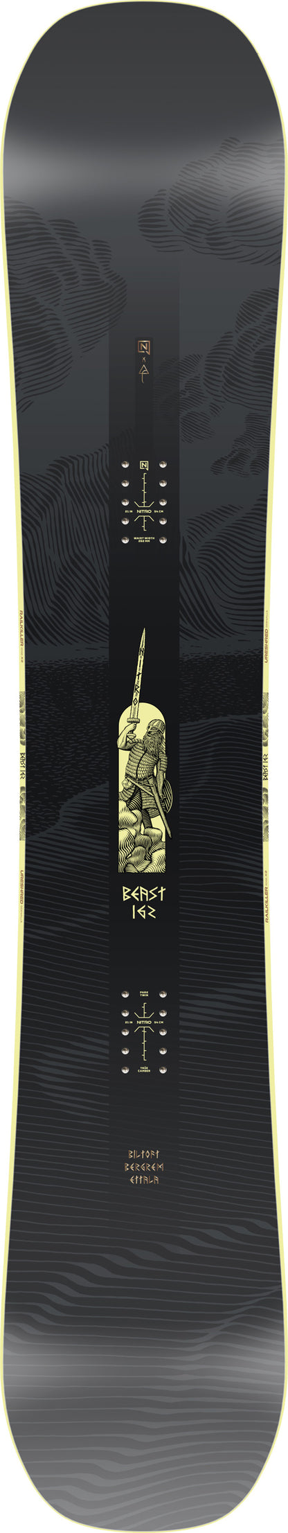 Nitro BEAST Snowboard Mens Winter 2026 Freestyle Park Performance Board